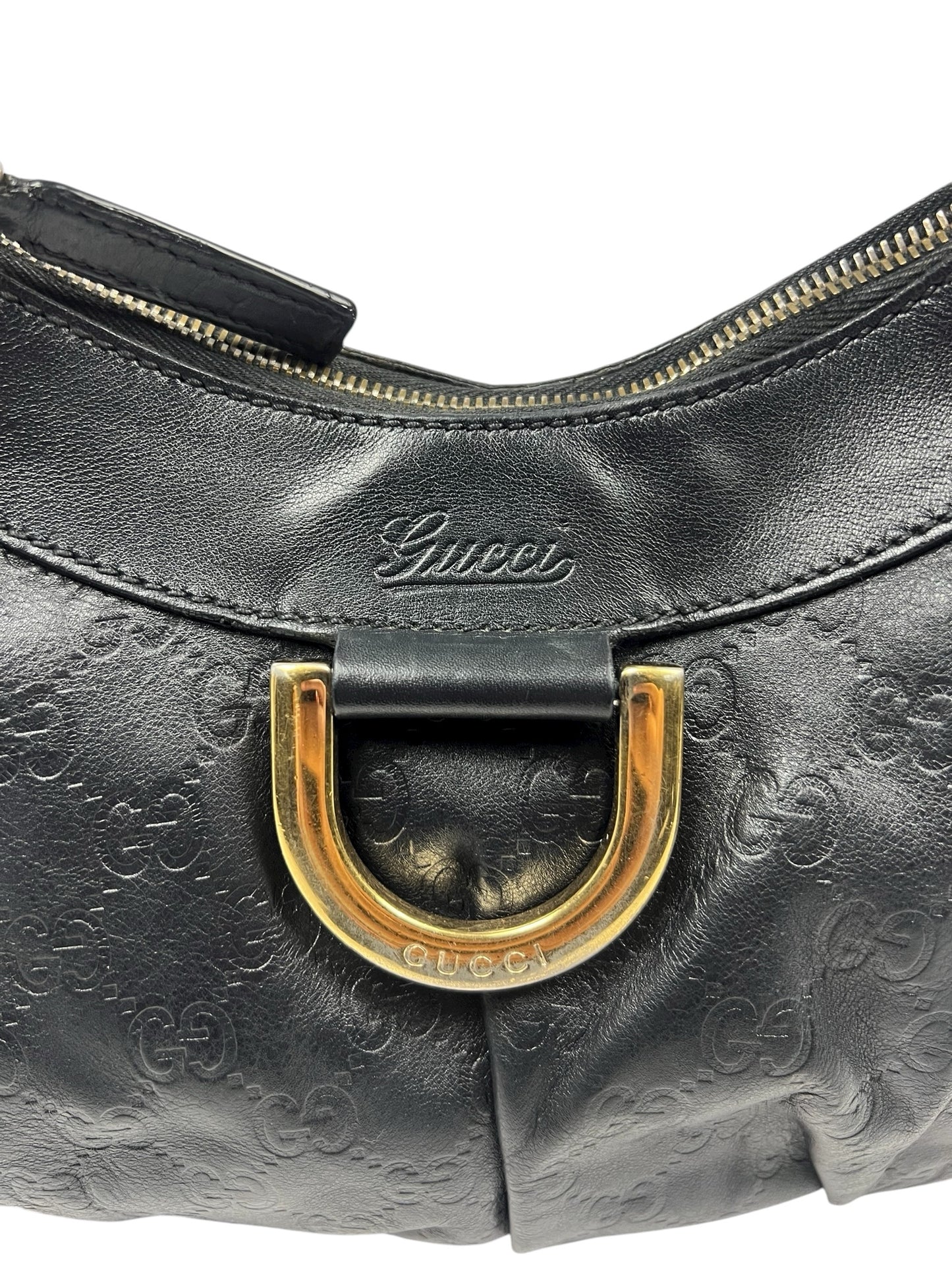 Black Abbey Monogram Bag