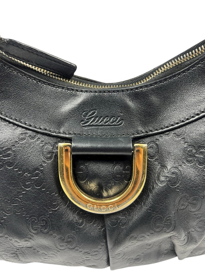 Black Abbey Monogram Bag