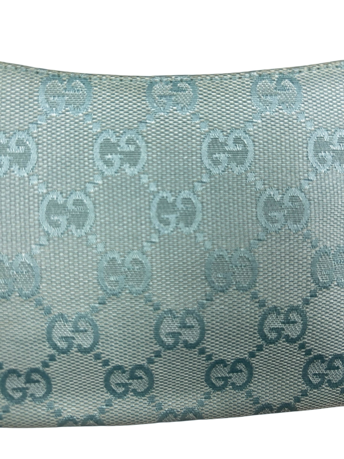 Turquoise Monogram Bag