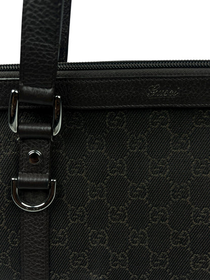 Dark Brown Monogram Shoulder Bag