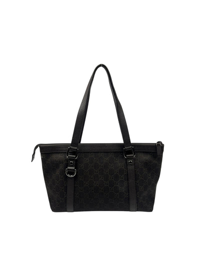 Dark Brown Monogram Shoulder Bag