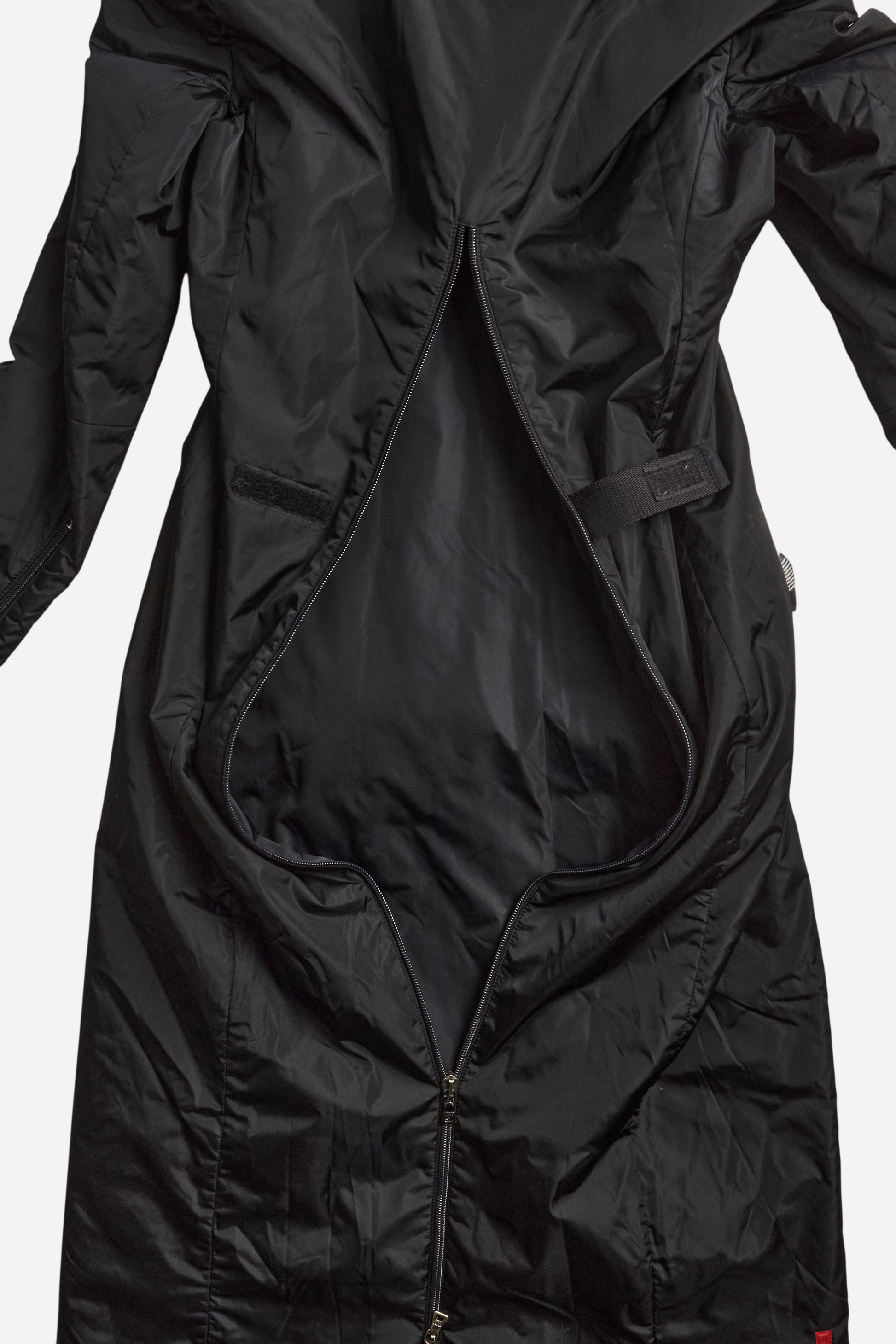 Prada Red Tab Black Dress Jacket
