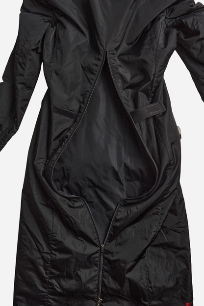 Prada Red Tab Black Dress Jacket