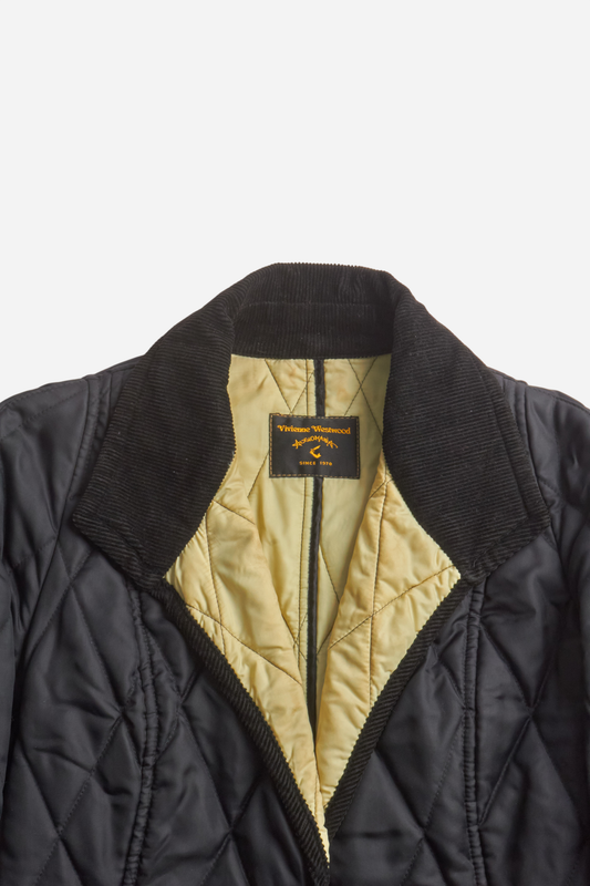 Vivienne Westwood Black Quilted Jacket