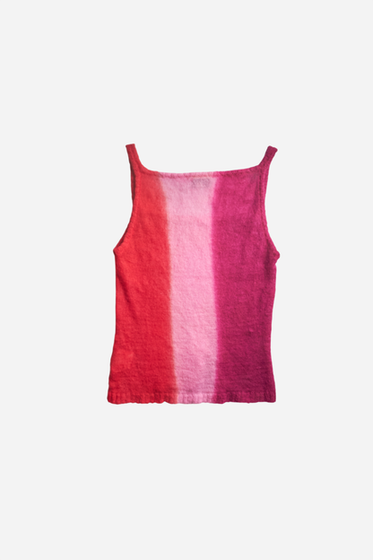 Versace 2000s Pink Mohair Top