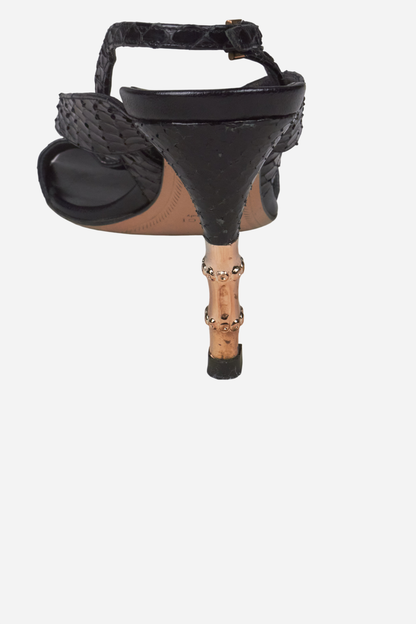 Gucci Tom Ford S/S04 Dragonhead Snakeskin heels