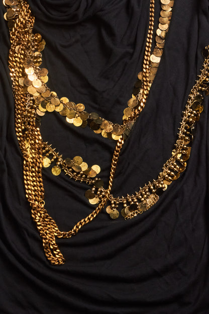 Givenchy Gold Medals Black Longsleeve