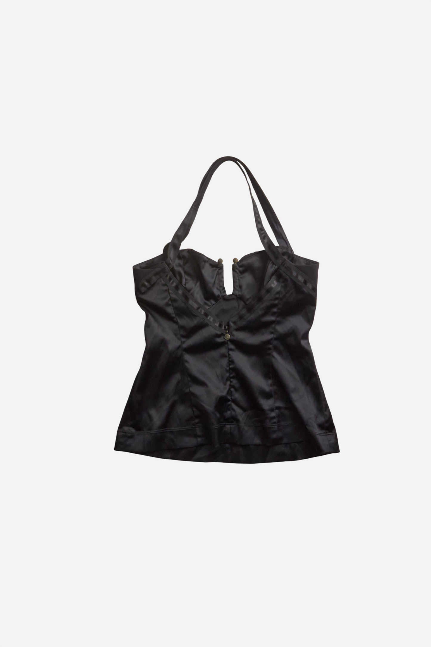 Cavalli Black Satin Top