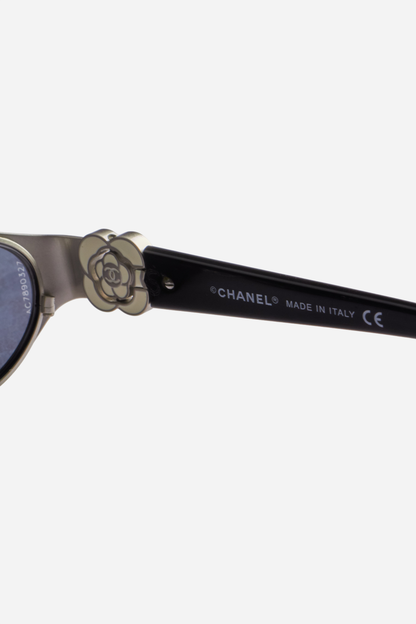 Chanel Silver Sunglasses