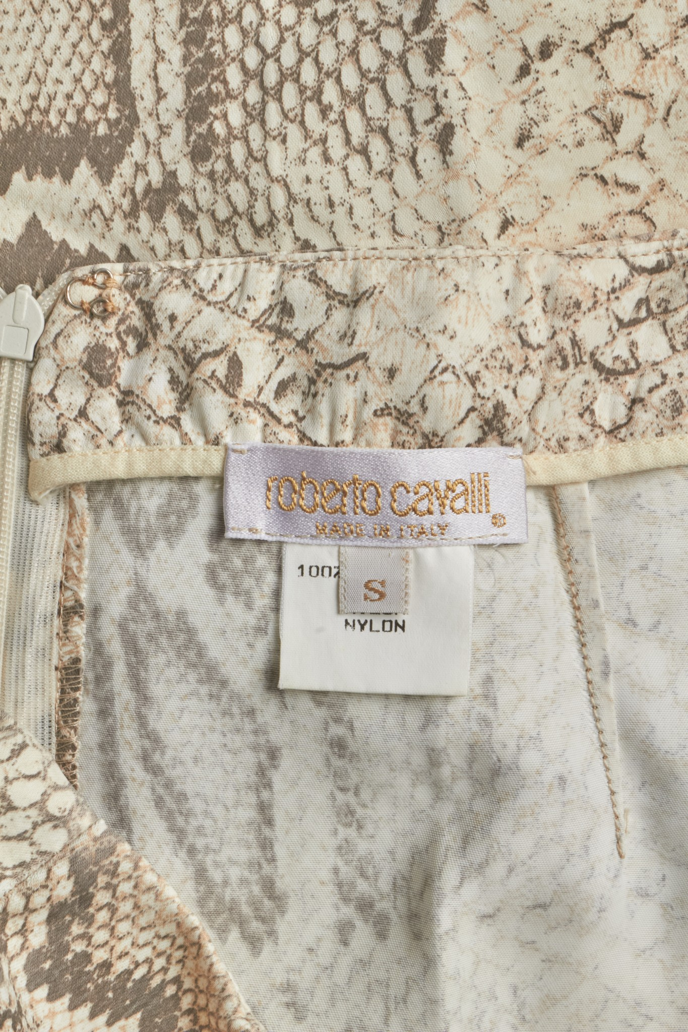 Roberto Cavalli Snake Print Set
