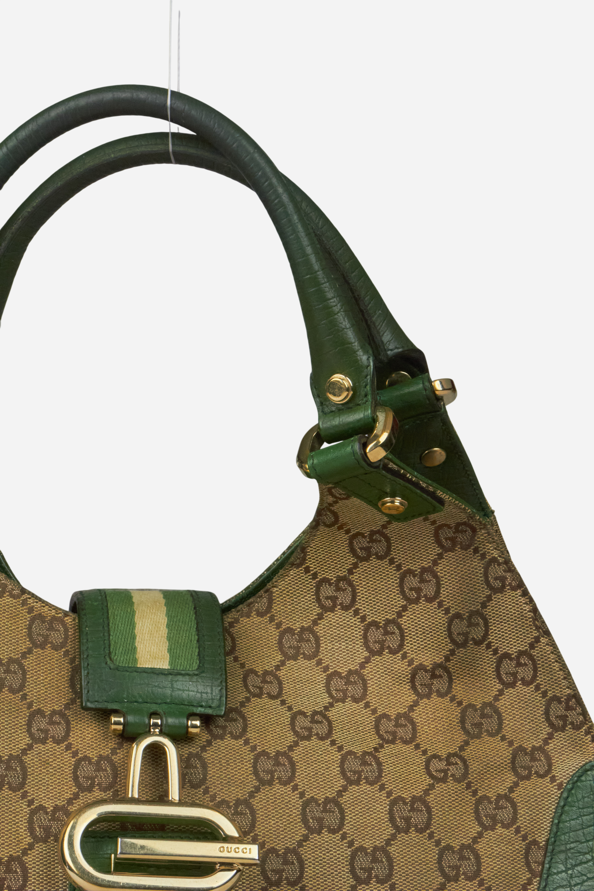 Gucci Green G-Buckle Jackie Bag