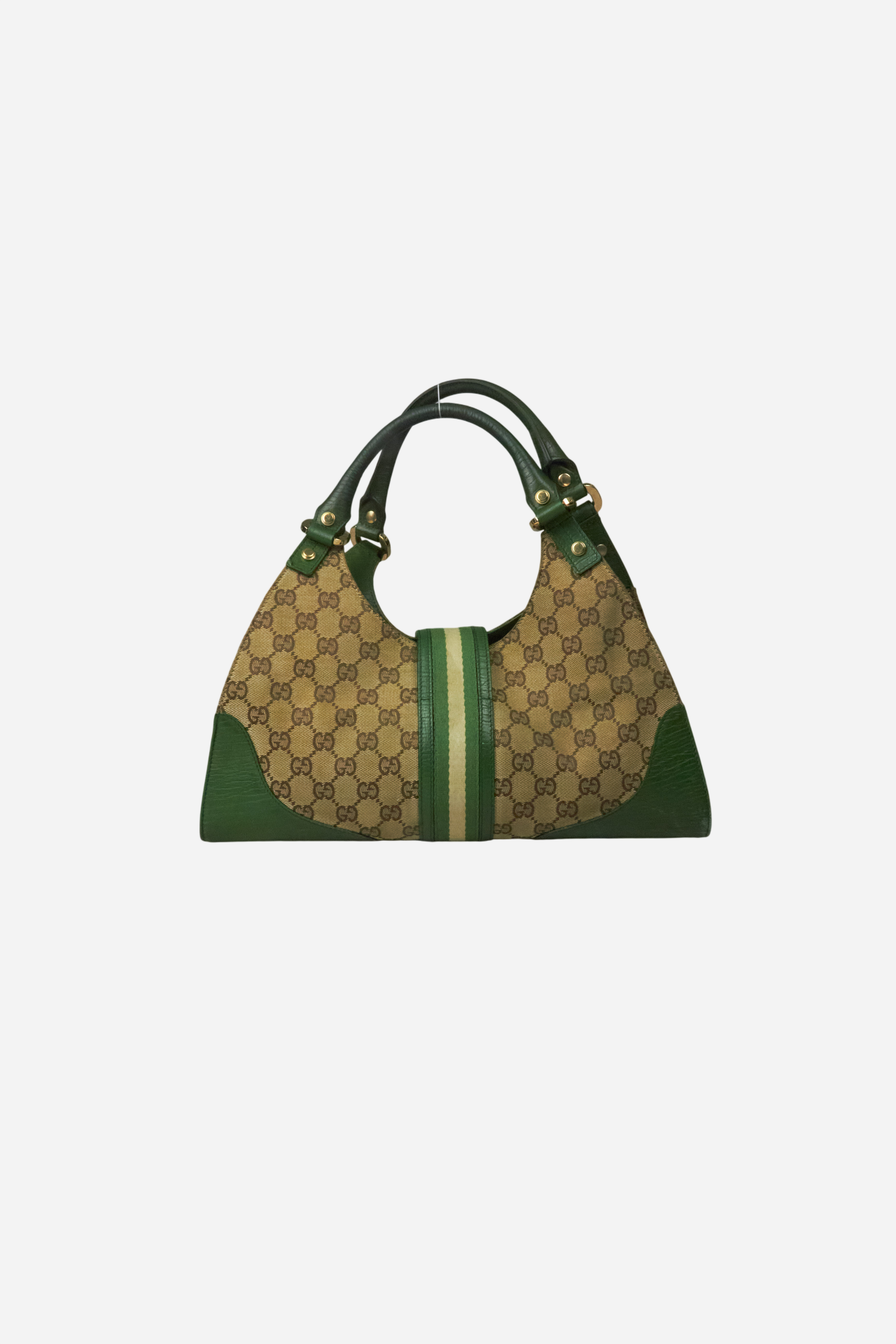 Gucci Green G-Buckle Jackie Bag