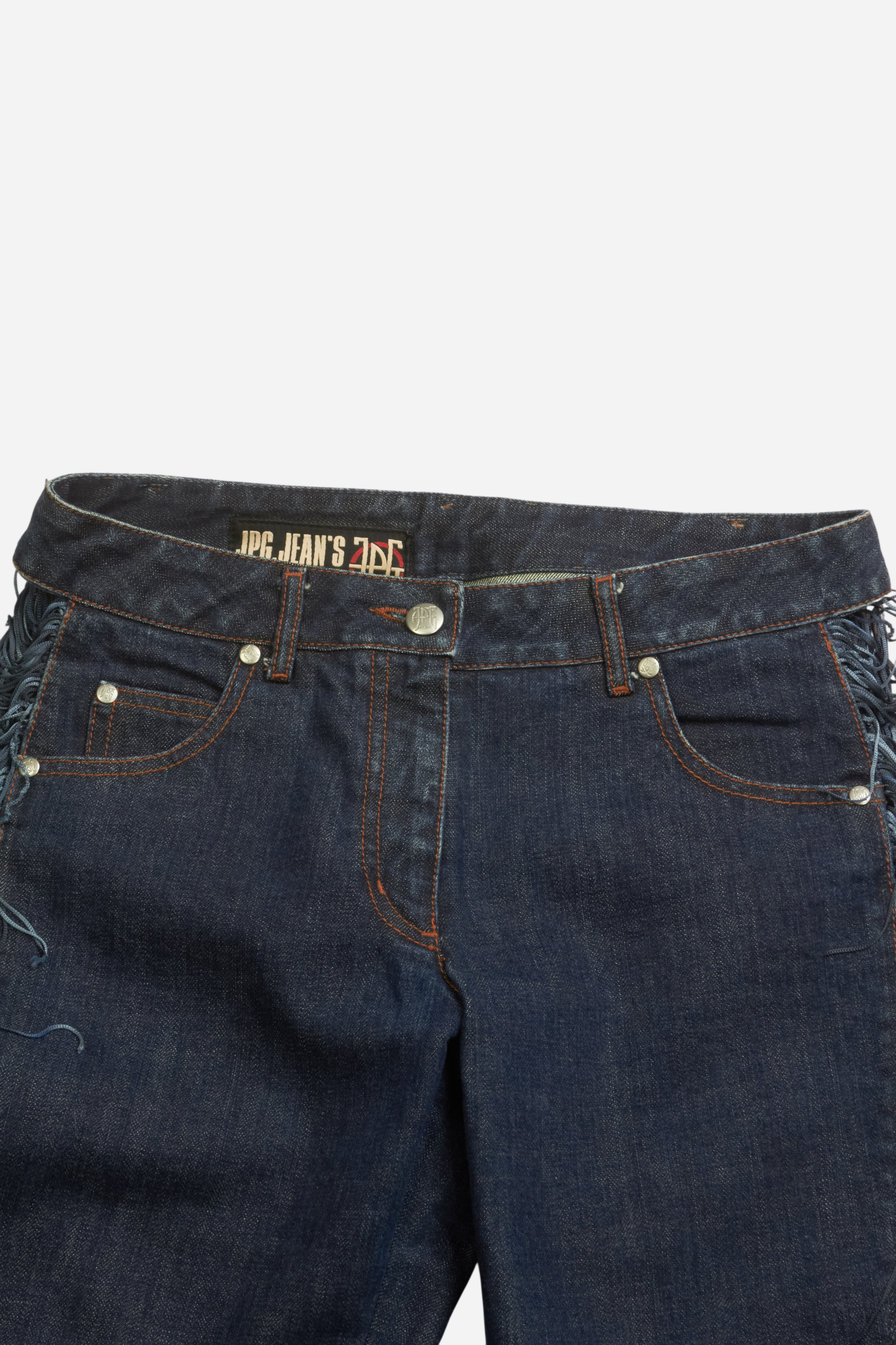 Jean Paul Gaultier Denim Fringe Jeans