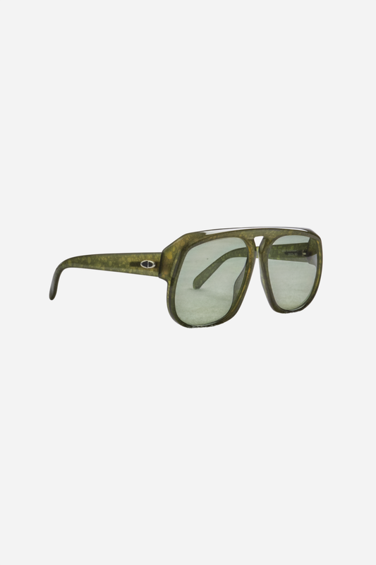 Christian Dior 70s Green Sunglasses