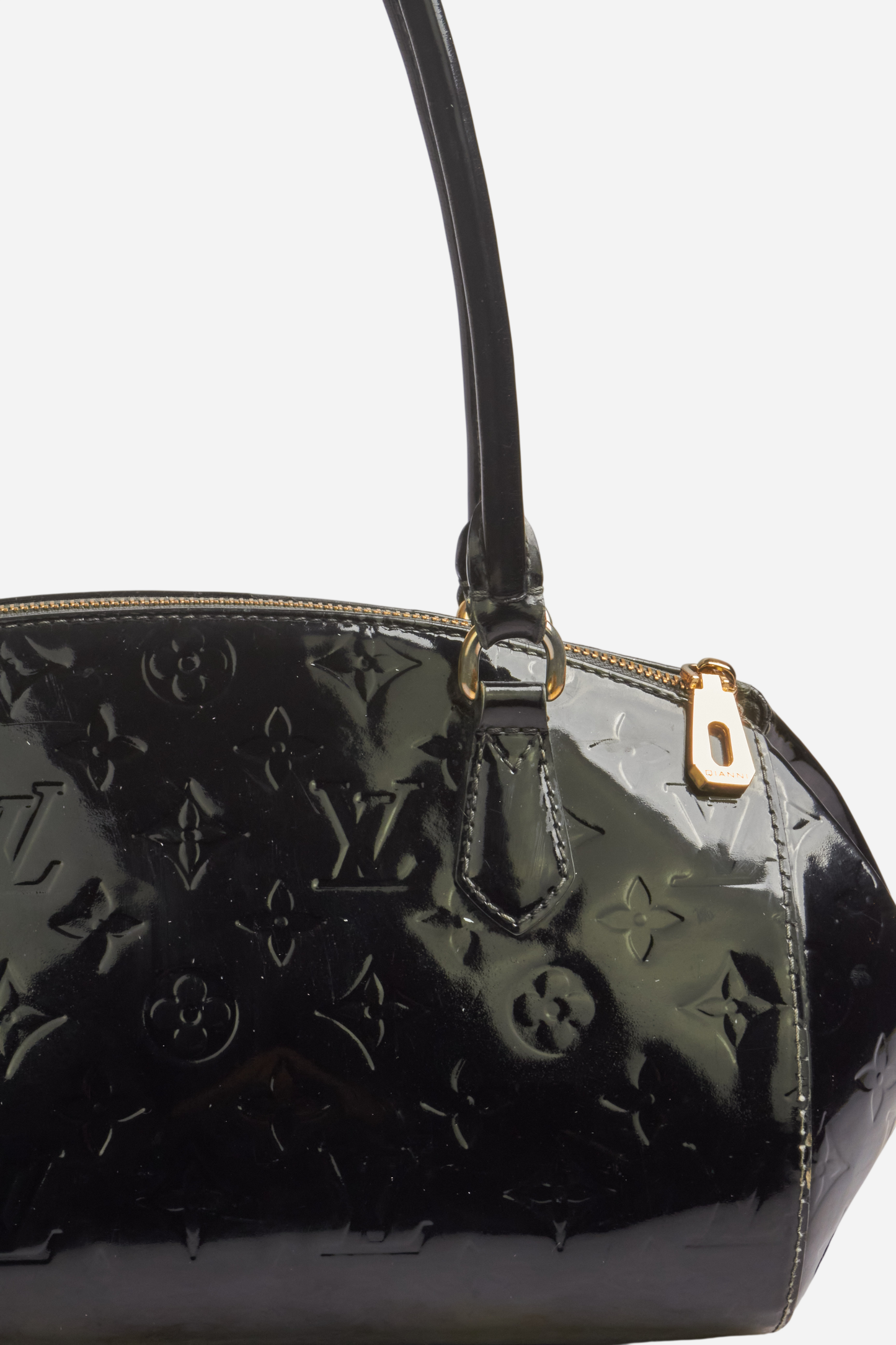 Louis Vuitton Black Vernis Leather Bag