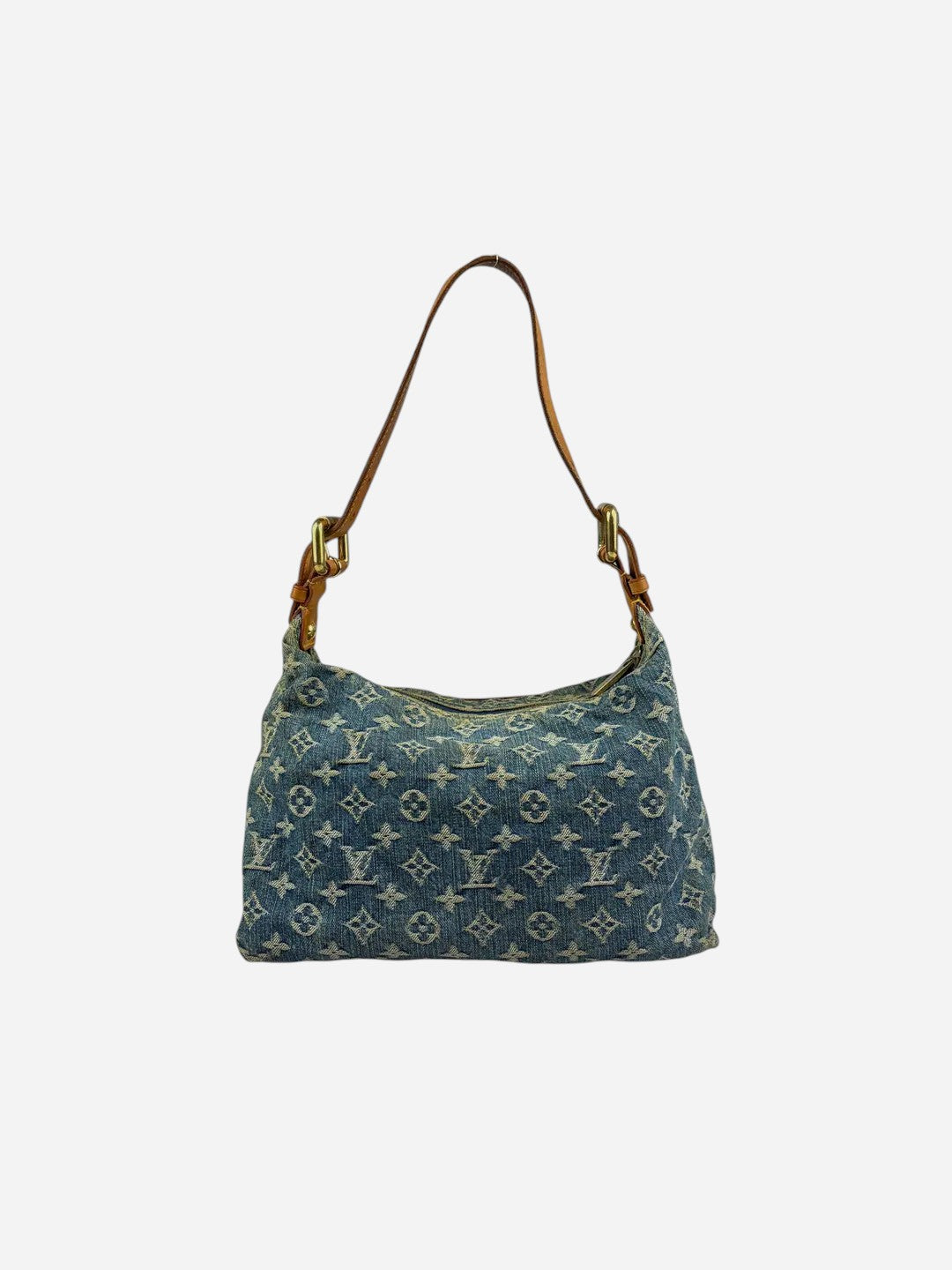 Louis Vuitton 2006 Blue Denim Monogram Bag