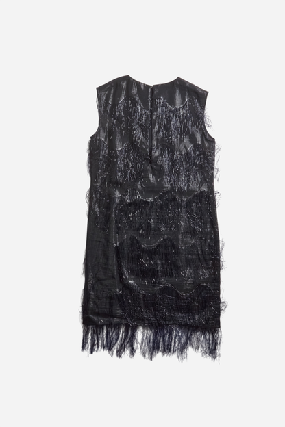 Maison Margiela 2011 Black Fringe Dress