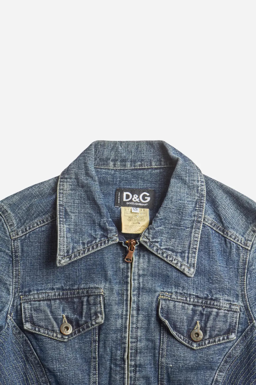 Dolce & Gabbana Blue Denim Jacket