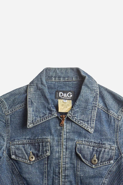 Dolce & Gabbana Blue Denim Jacket