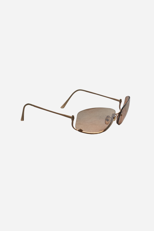 Prada Gold Frame Sunglasses