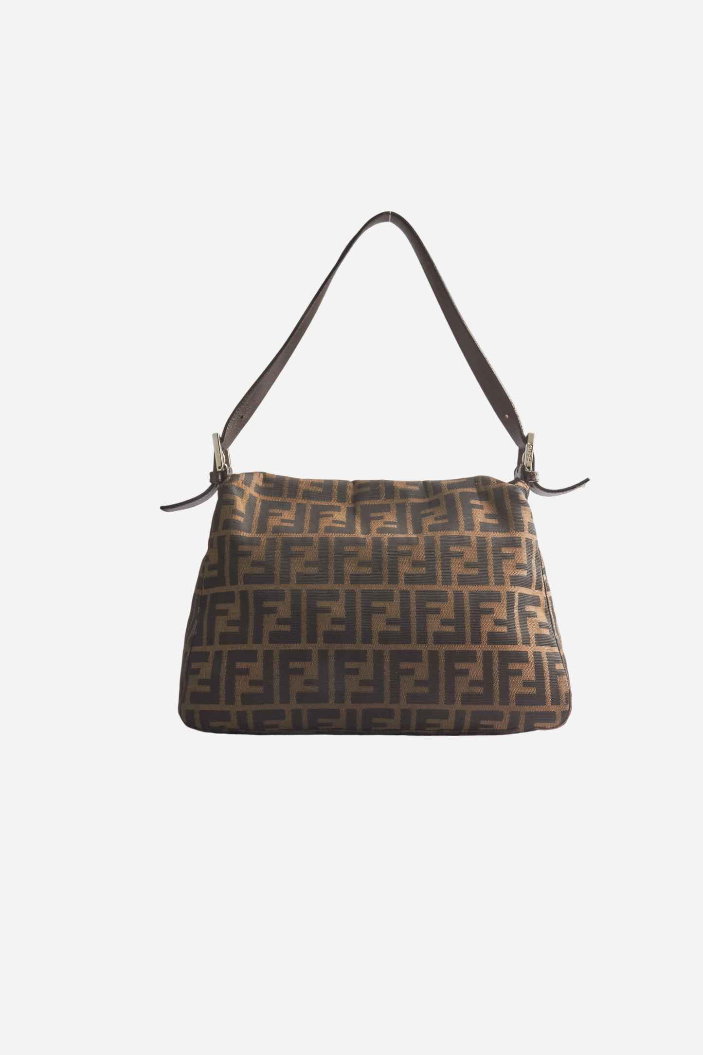 Fendi Brown Monogram Big Mamma Baguette Bag