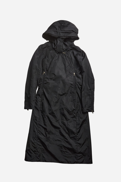 Prada Red Tab Black Dress Jacket