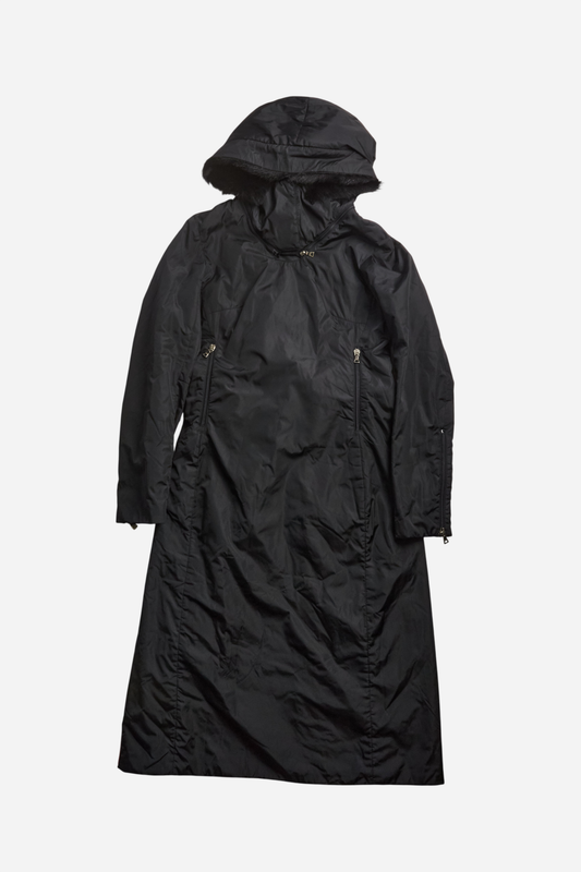 Prada Red Tab Black Dress Jacket