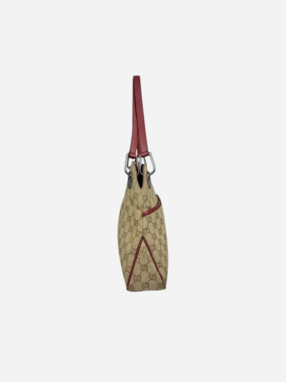 Gucci Beige Monogram Eclipse Bag