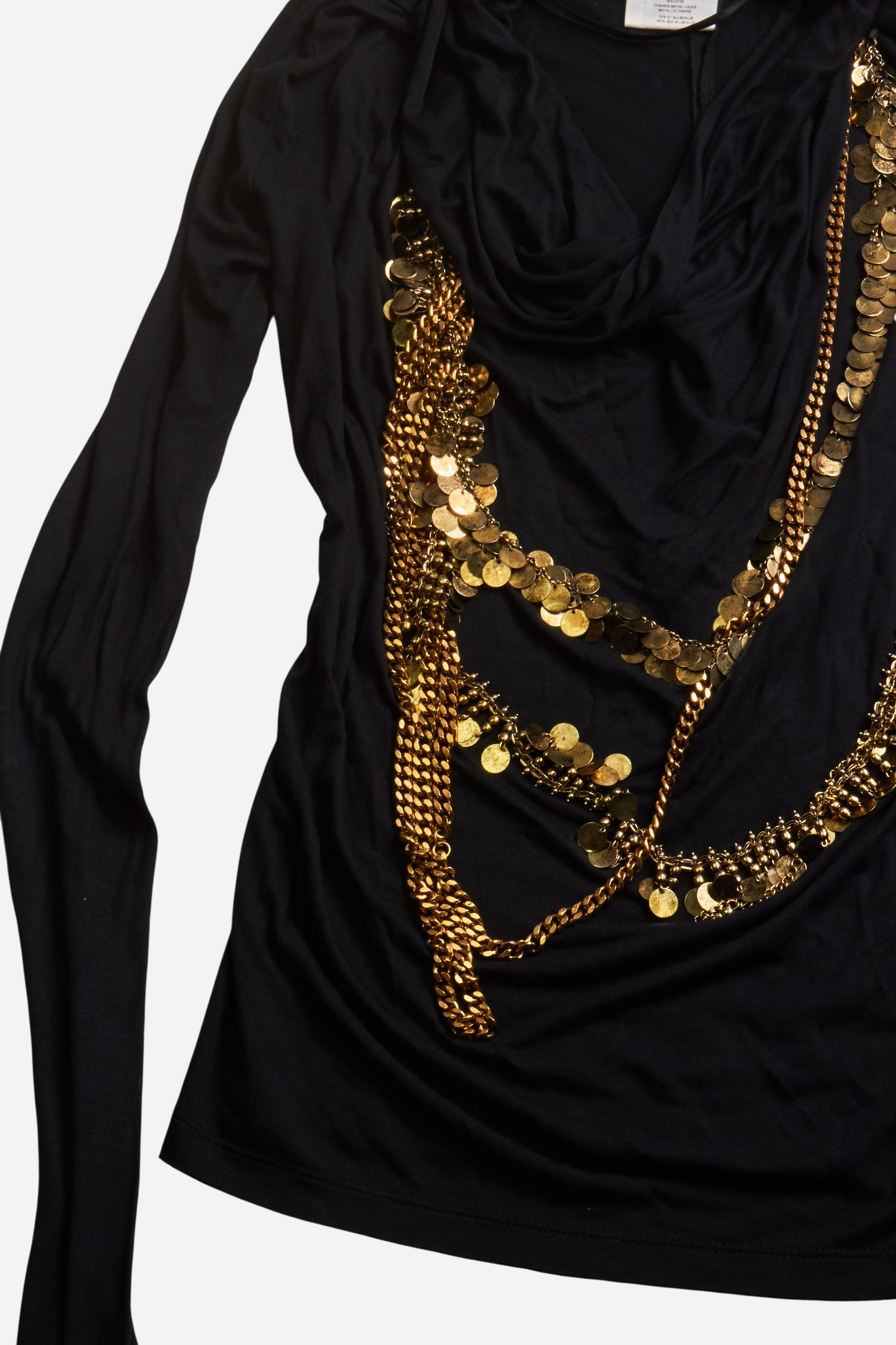 Givenchy Gold Medals Black Longsleeve