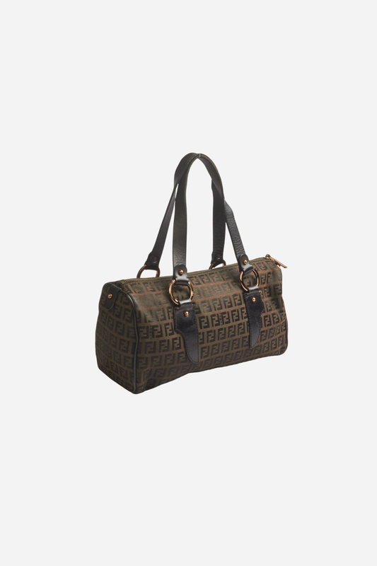 Fendi Brown Zucchino Bag