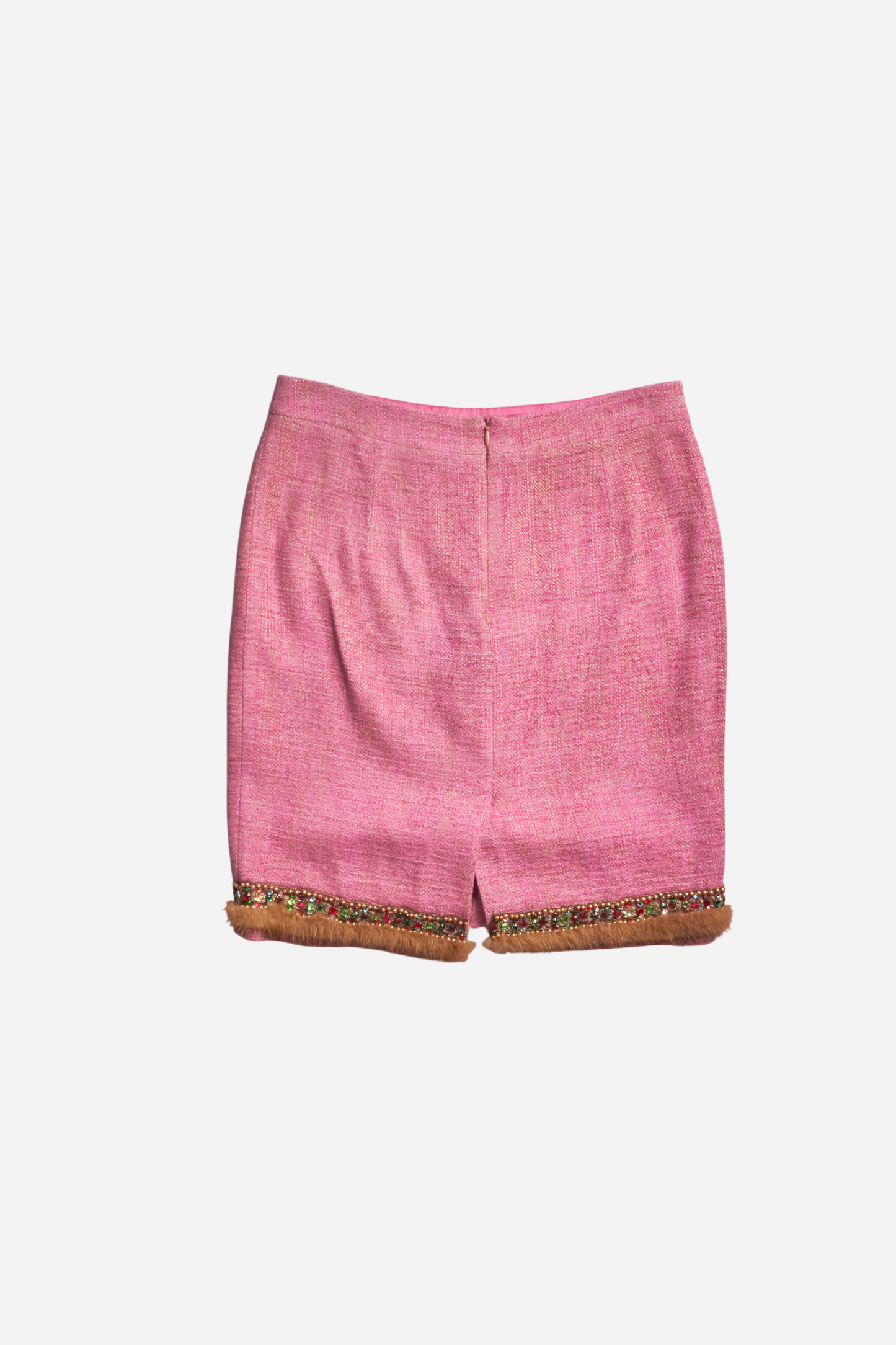 Blumarine Pink Fur Set