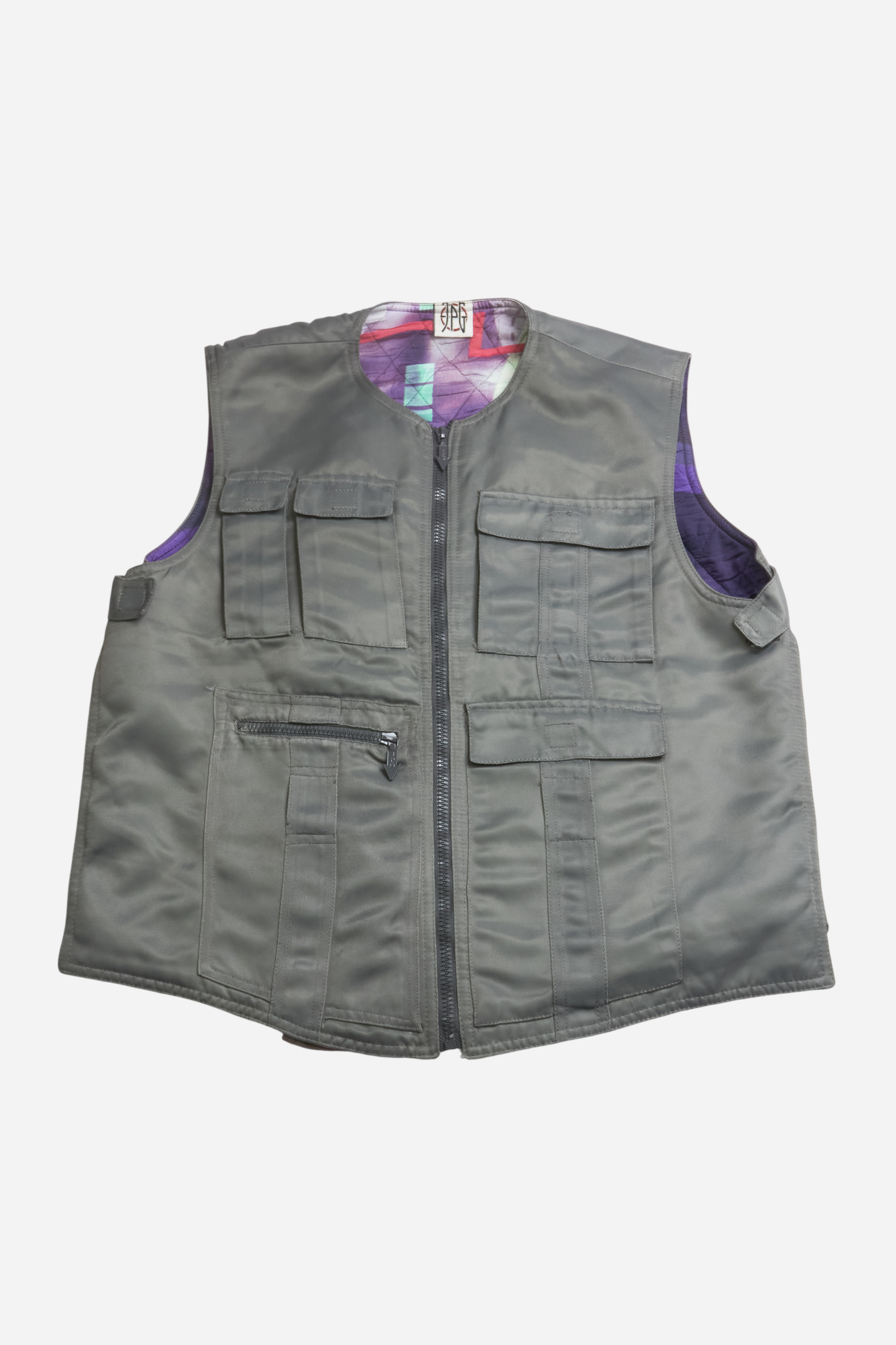 Jean Paul Gaultier 1996 Techno Map Vest