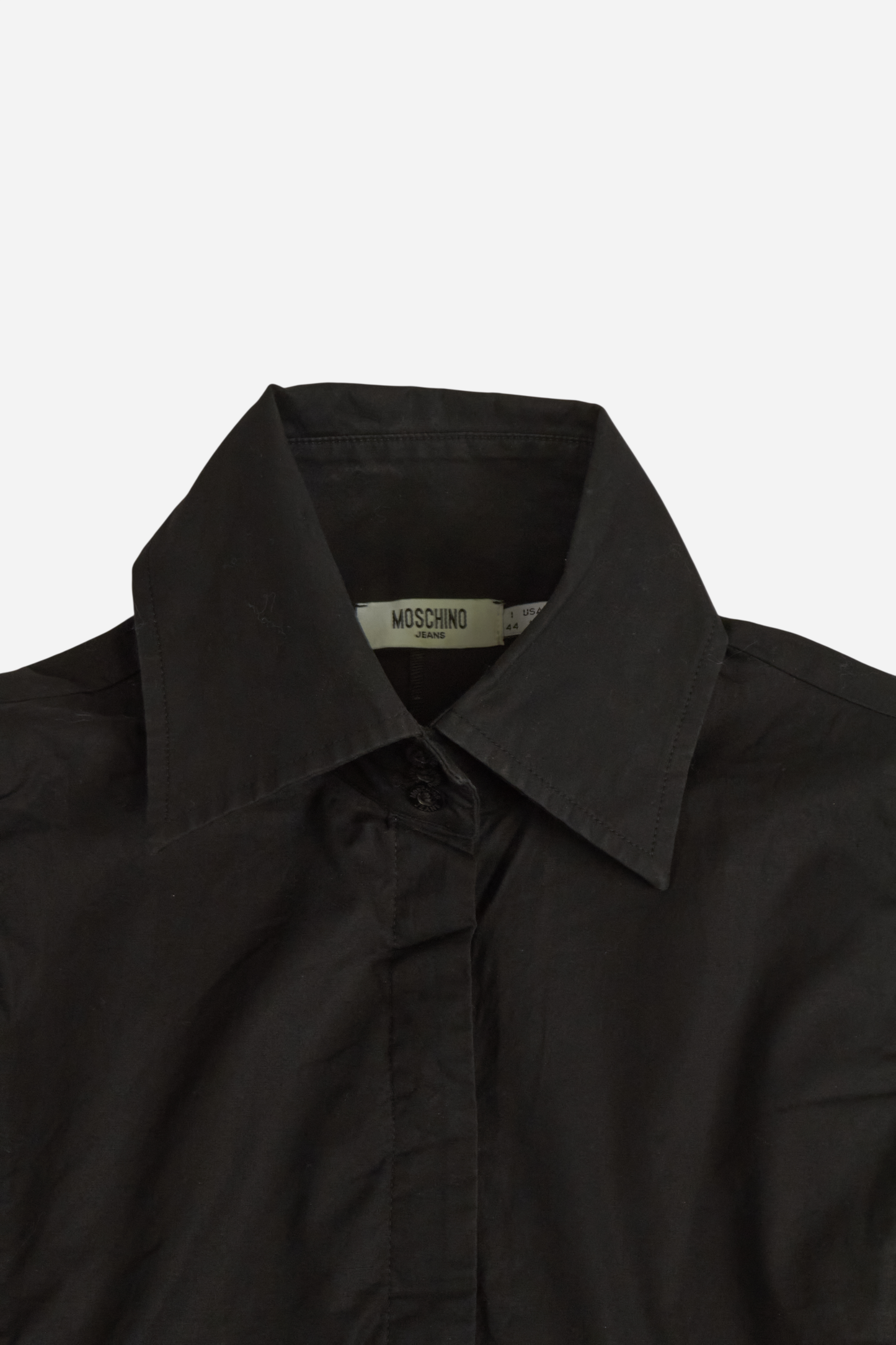 Moschino Black Sleeveless Blouse