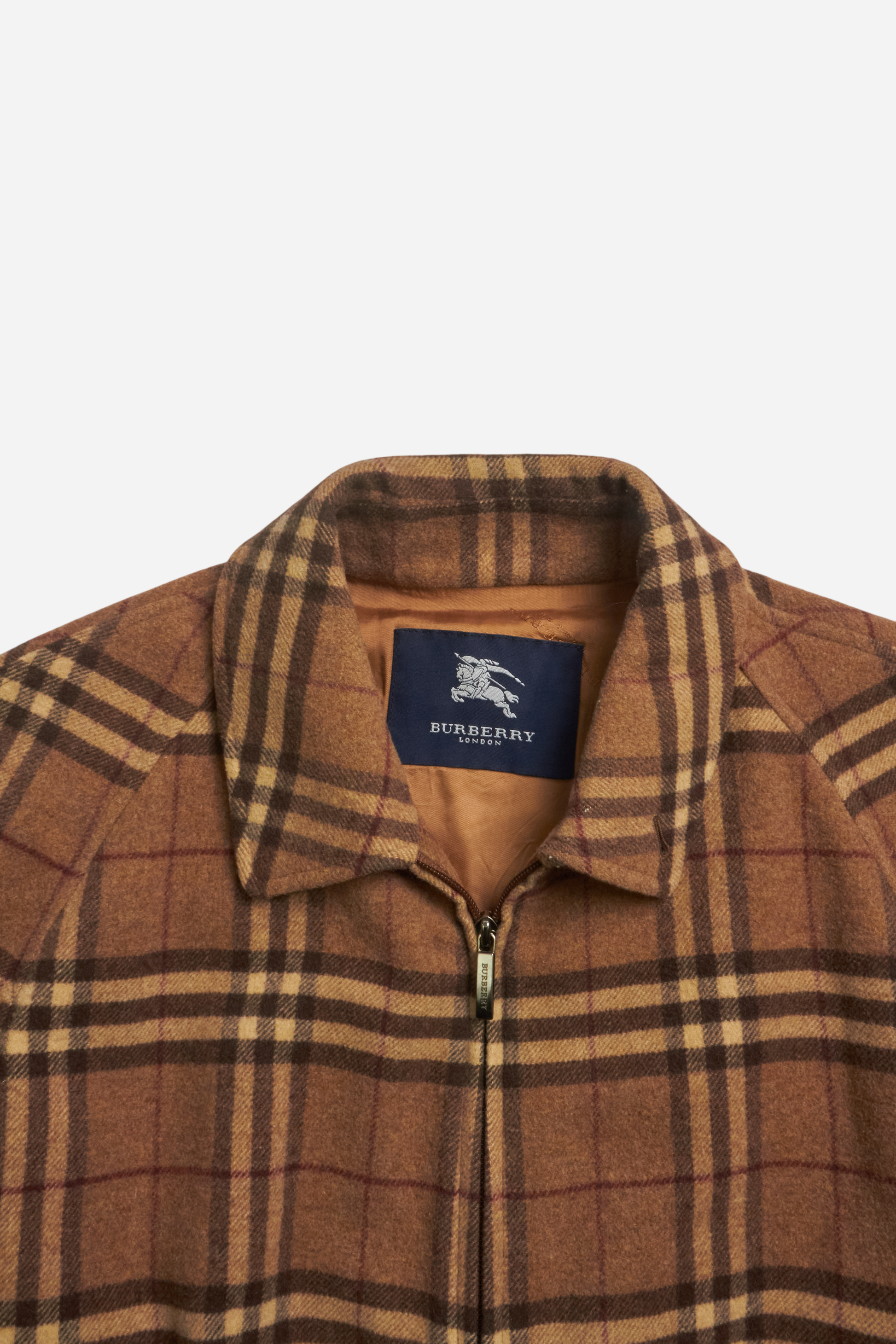 Burberry Brown Nova Check Jacket