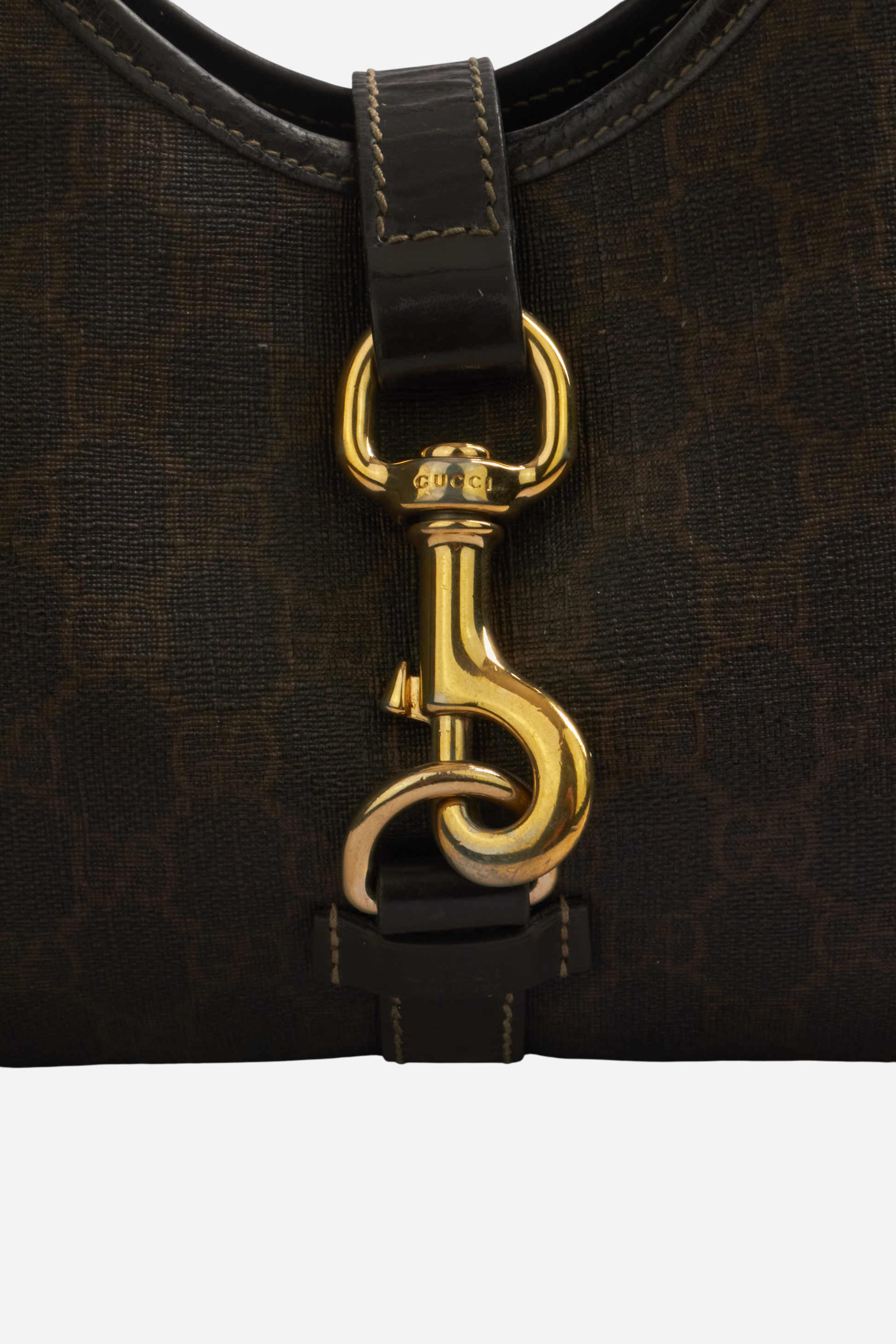 Gucci Black Joy Bardot Hobo Bag