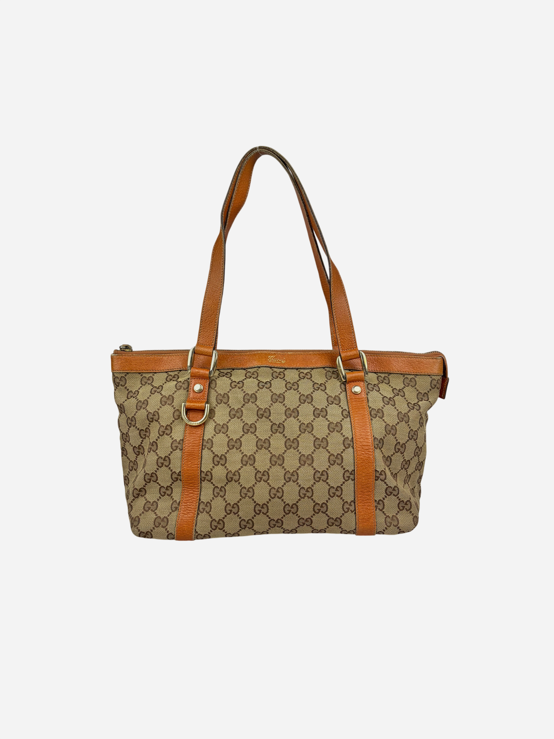 Gucci Brown Leather Abbey Bag