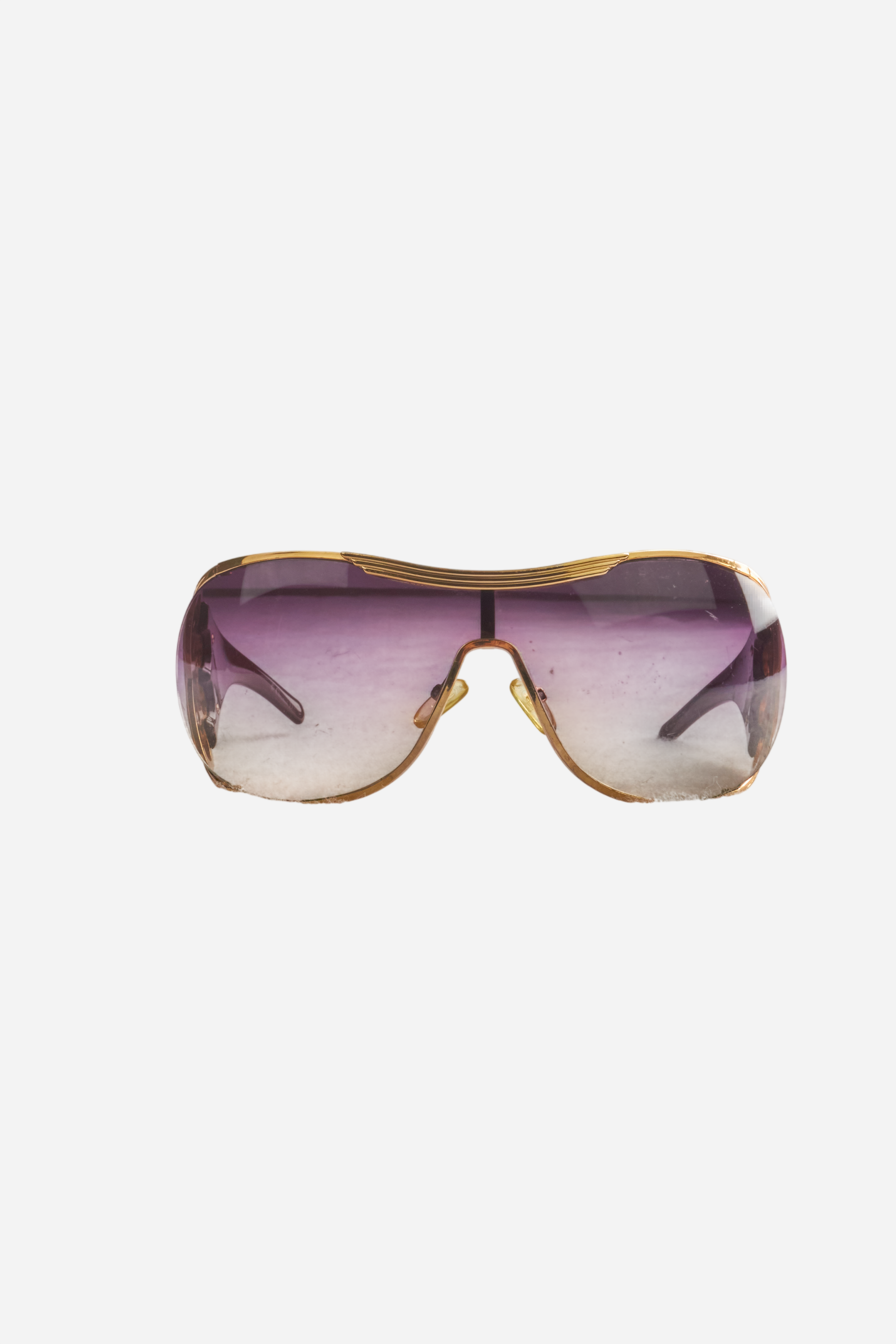 Christian Dior Purple Gold Sunglasses