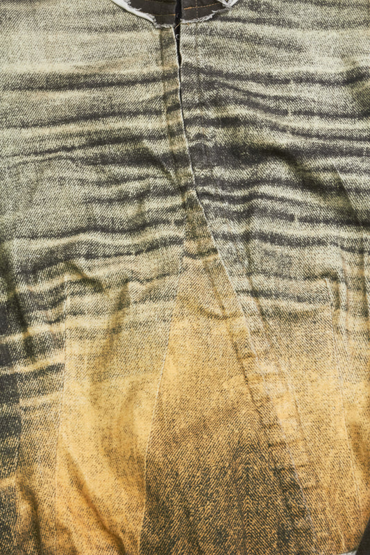 Cavalli Printed Denim Jacket