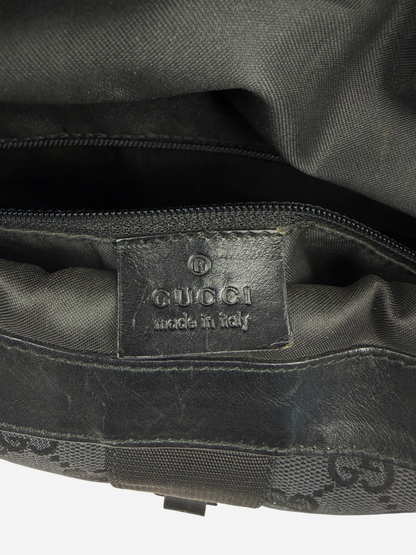 Gucci Black Monogram Jackie Model Bag