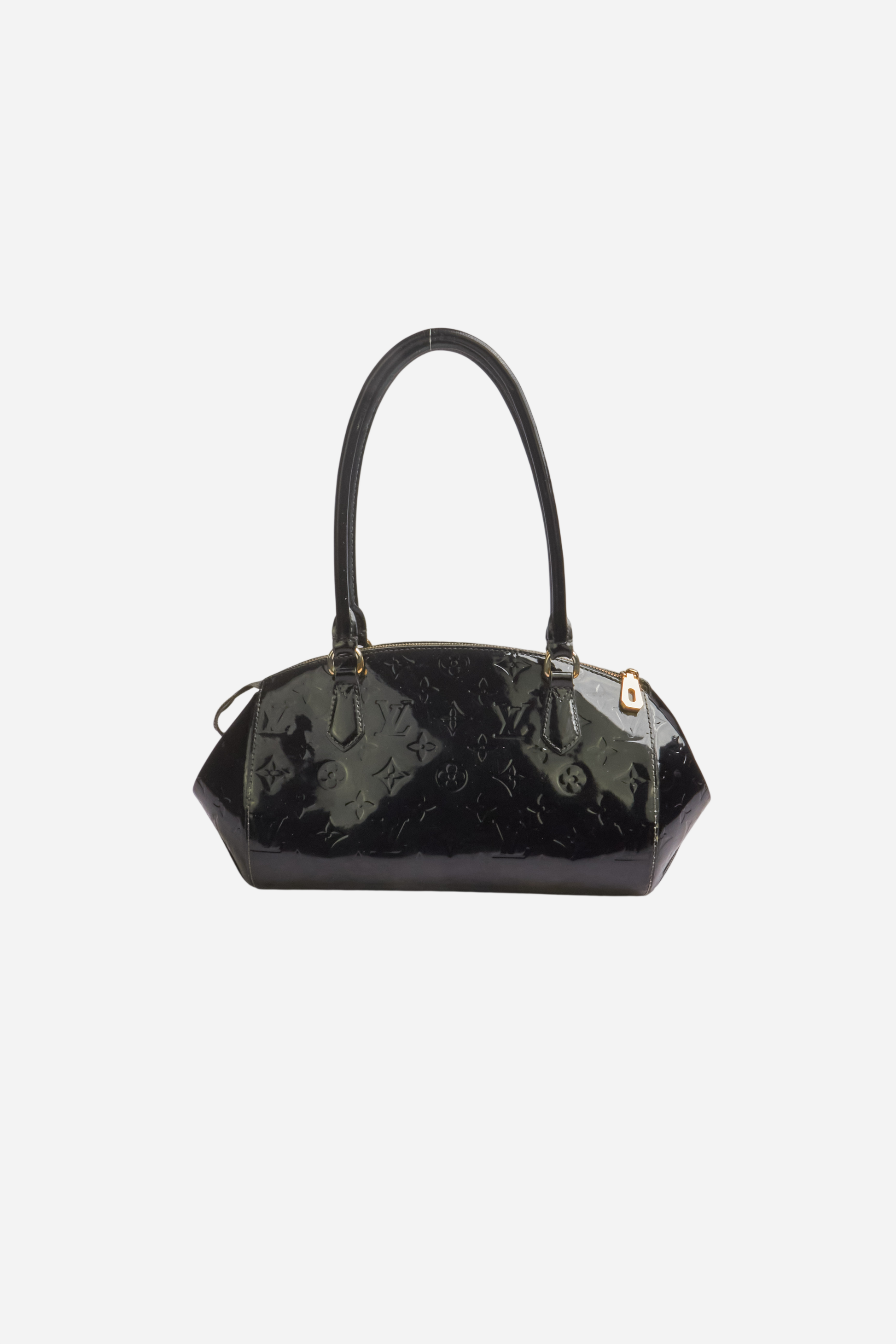 Louis Vuitton Black Vernis Leather Bag