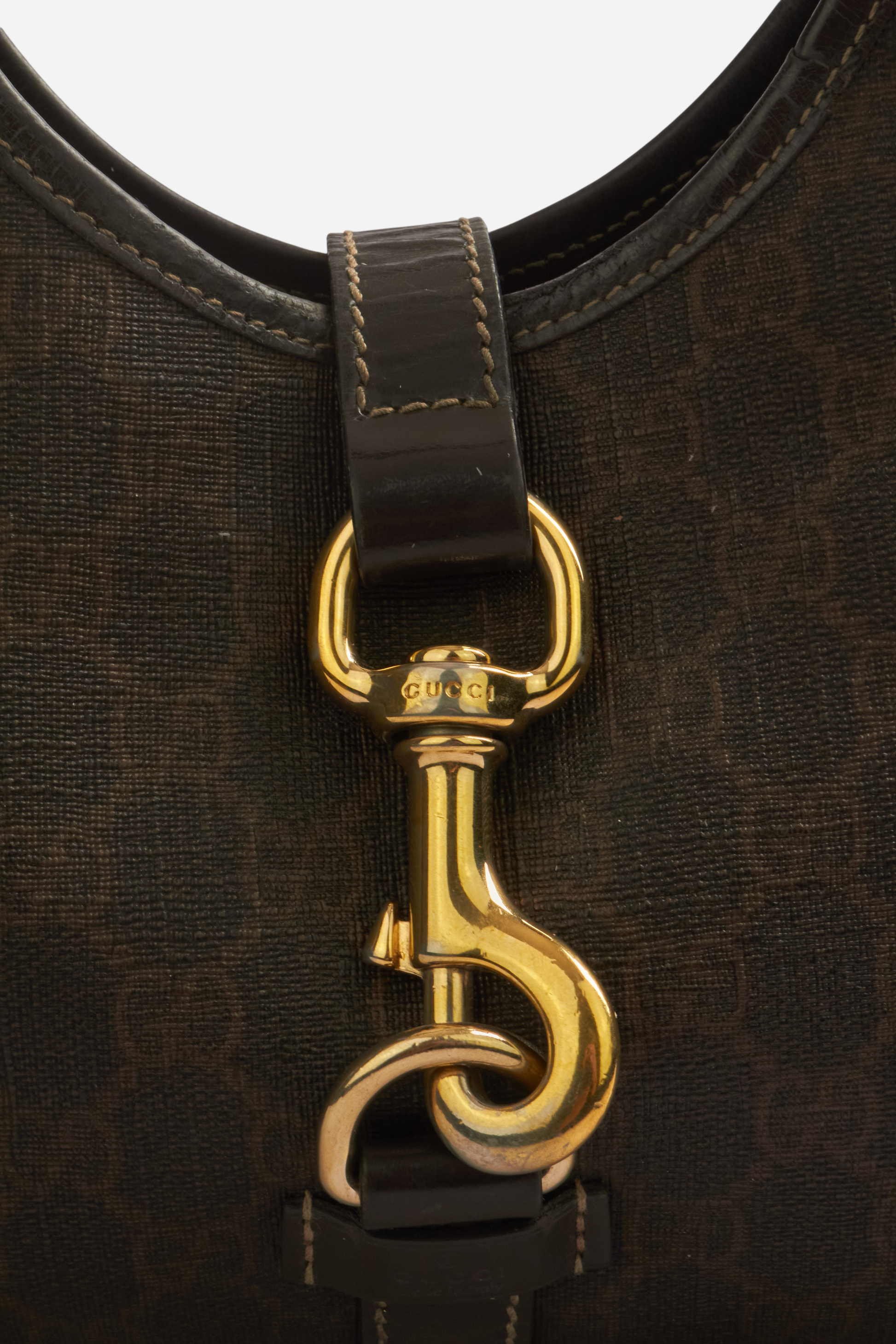 Gucci Black Joy Bardot Hobo Bag