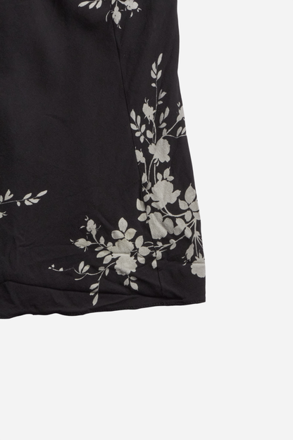 Dolce & Gabbana S/S02 Black Flower Print Top