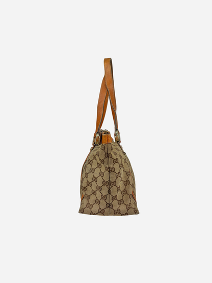 Gucci Brown Leather Abbey Bag
