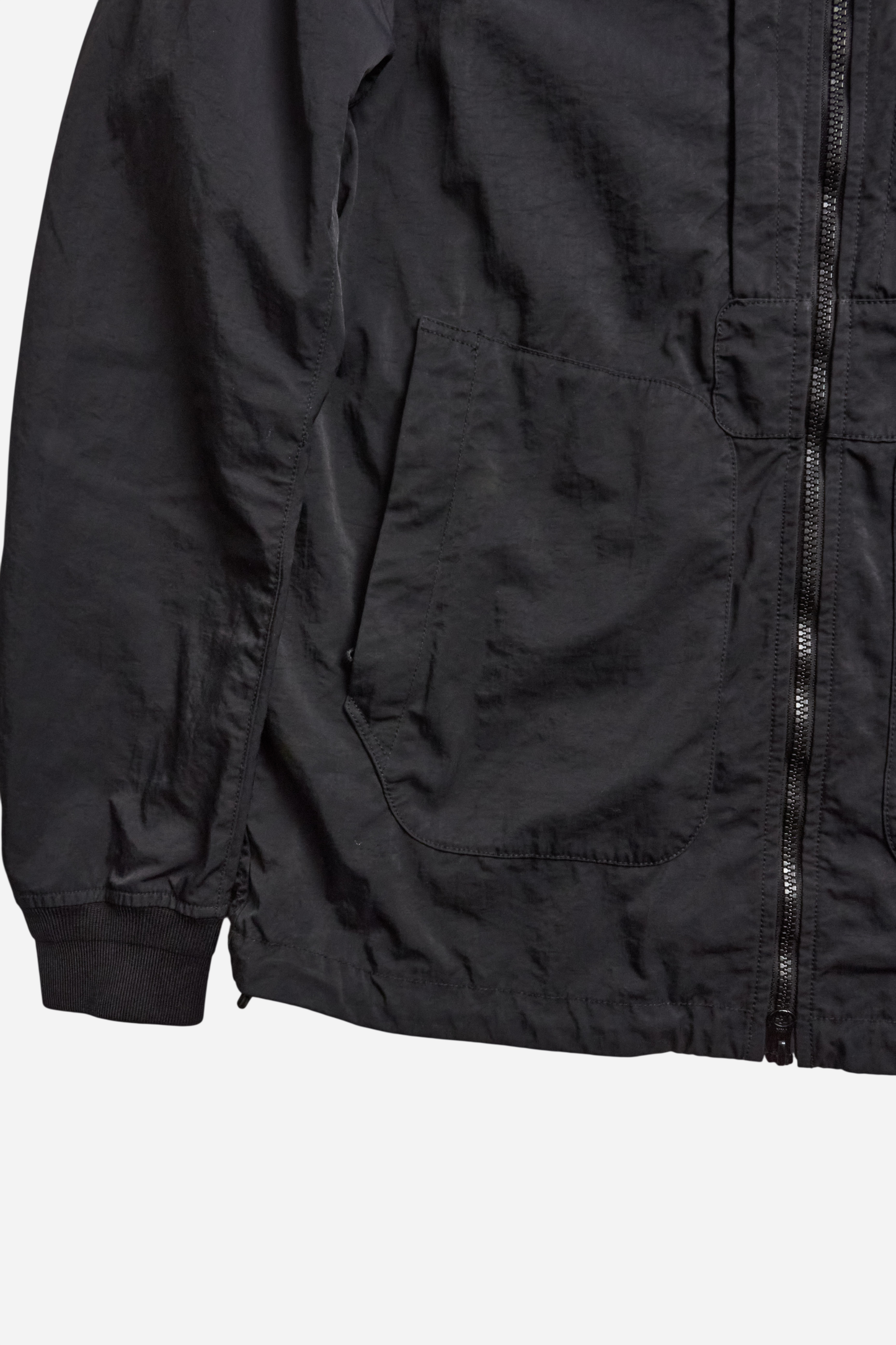 Stone Island A/W03 Black Hooded Jacket