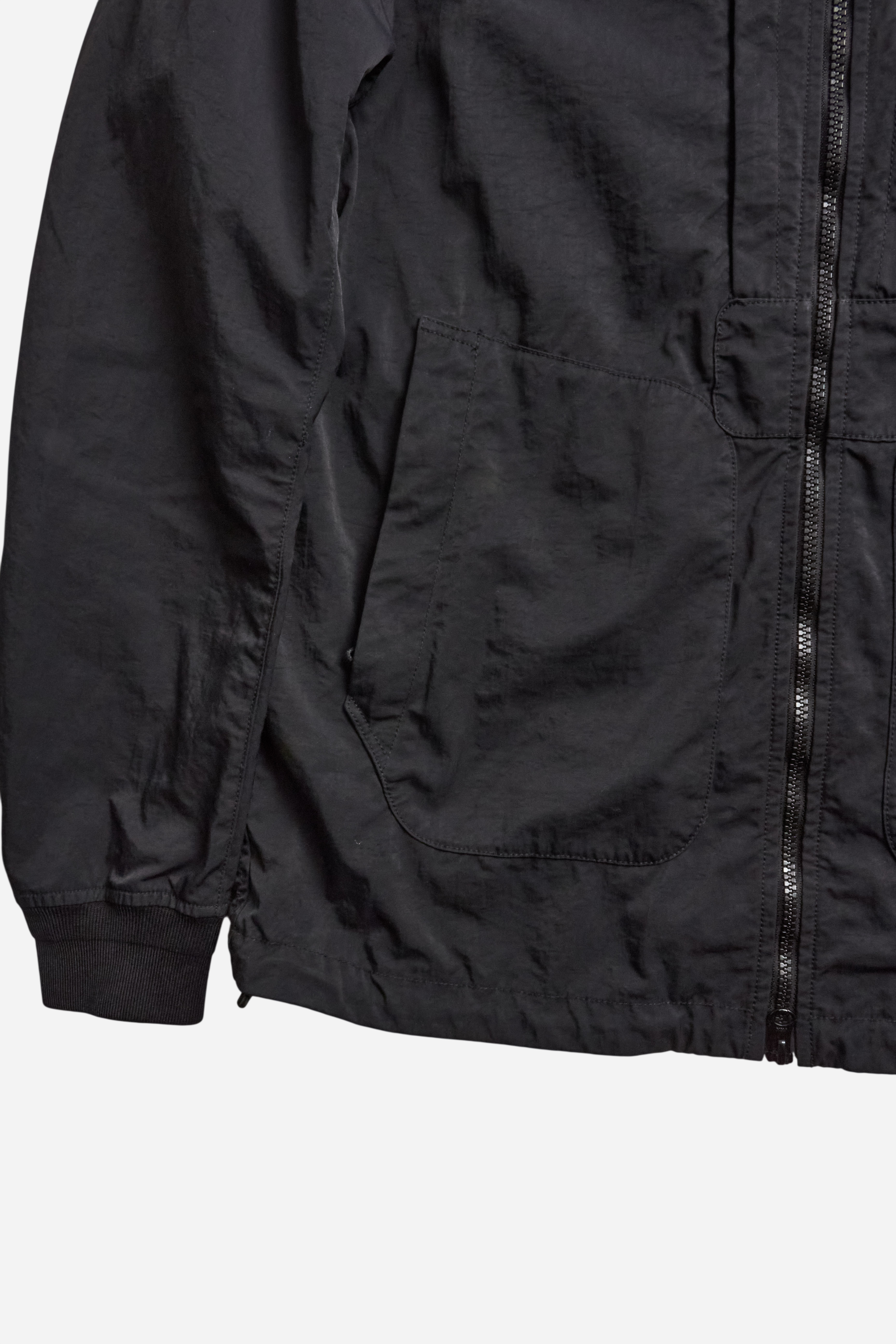 Stone Island A/W03 Black Hooded Jacket