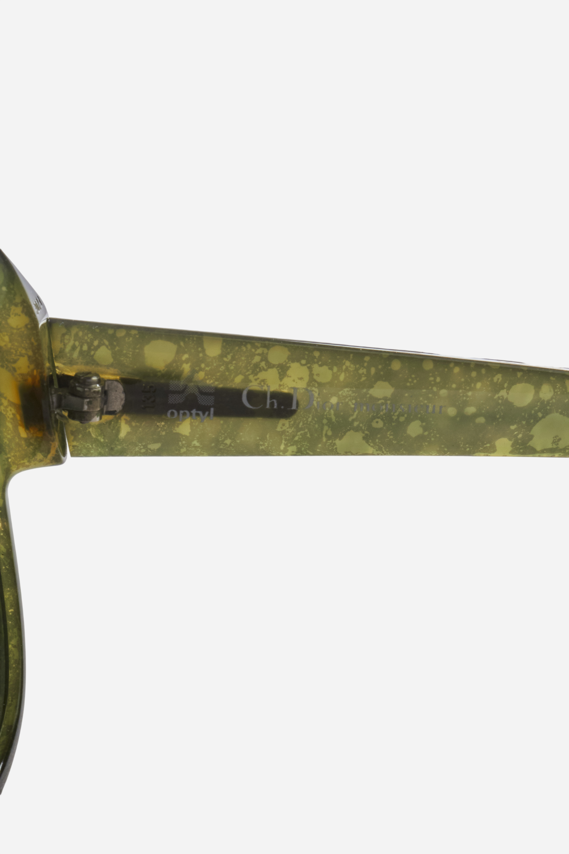 Christian Dior 70s Green Sunglasses